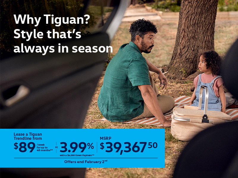 Get the 2026 Volkswagen Tiguan