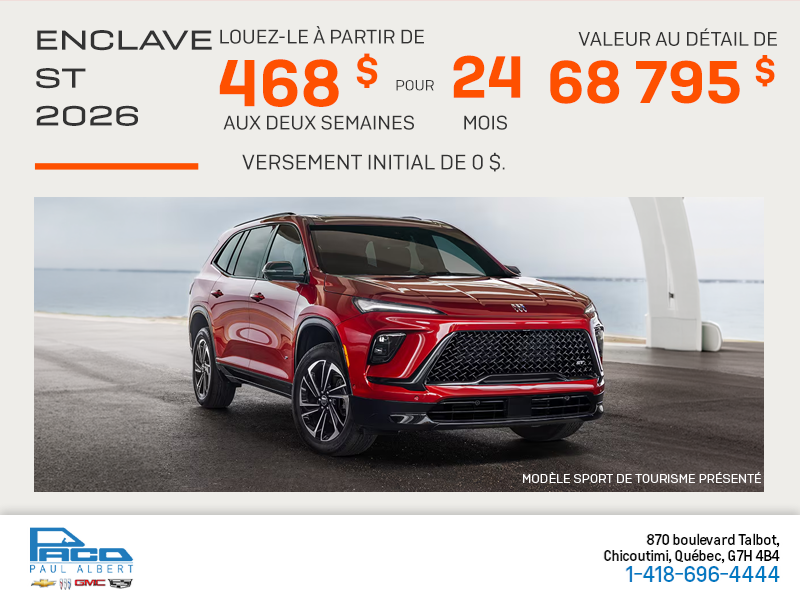 Buick Enclave 2026