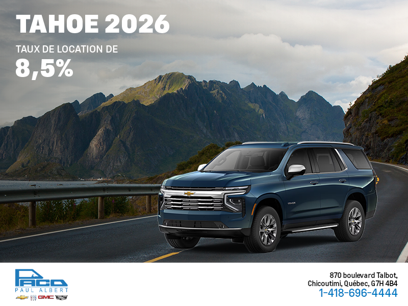 Chevrolet Tahoe 2026