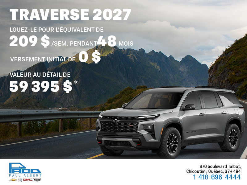 Chevrolet Traverse 2027
