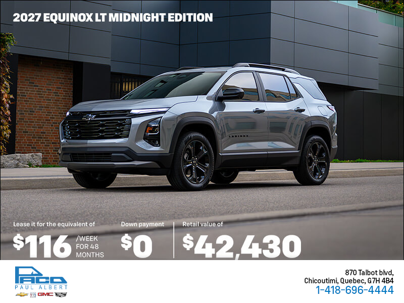 Get the 2027 Chevrolet Equinox