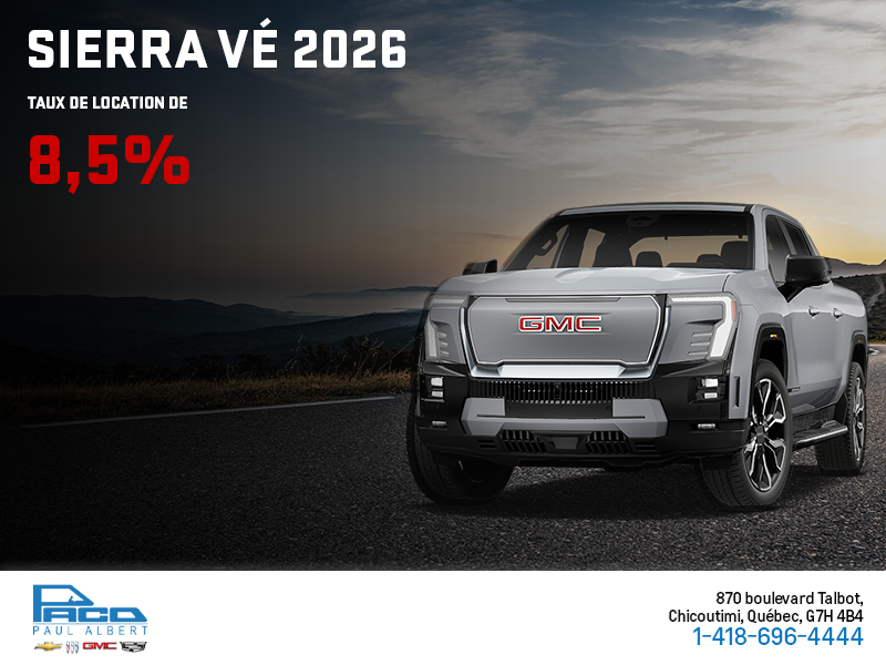 Le GMC Sierra EV 2026 