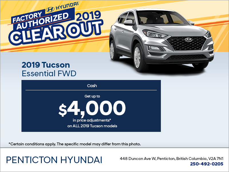 Get the 2019 Tucson!