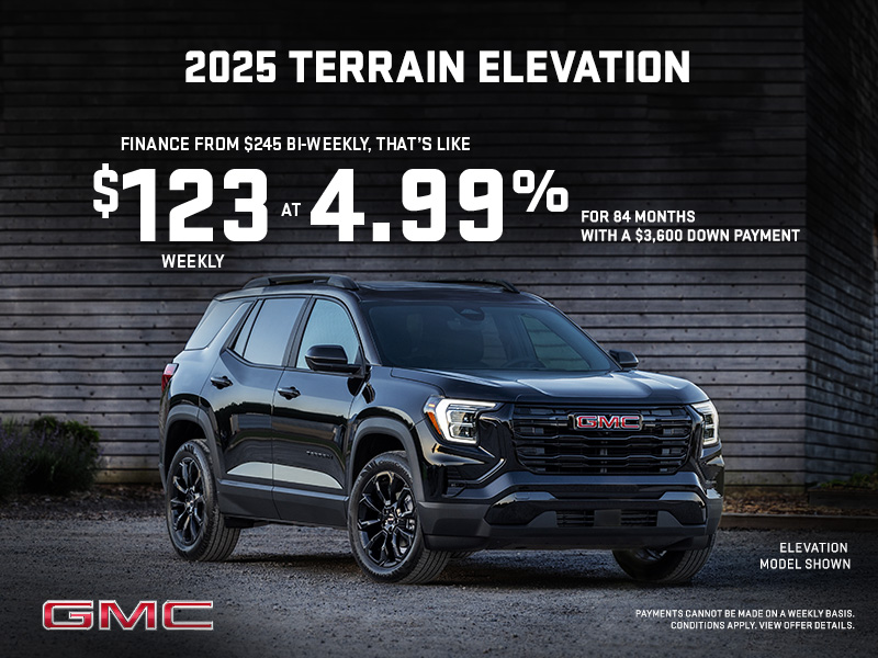 The 2024 GMC Terrain Denali