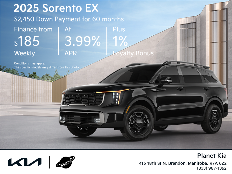 Get the 2025 Kia Sorento!