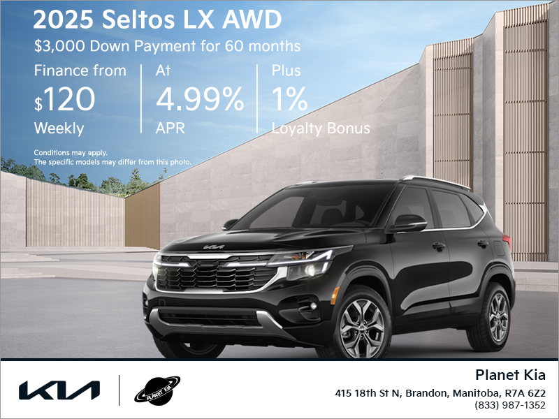 Get the 2025 Kia Seltos!