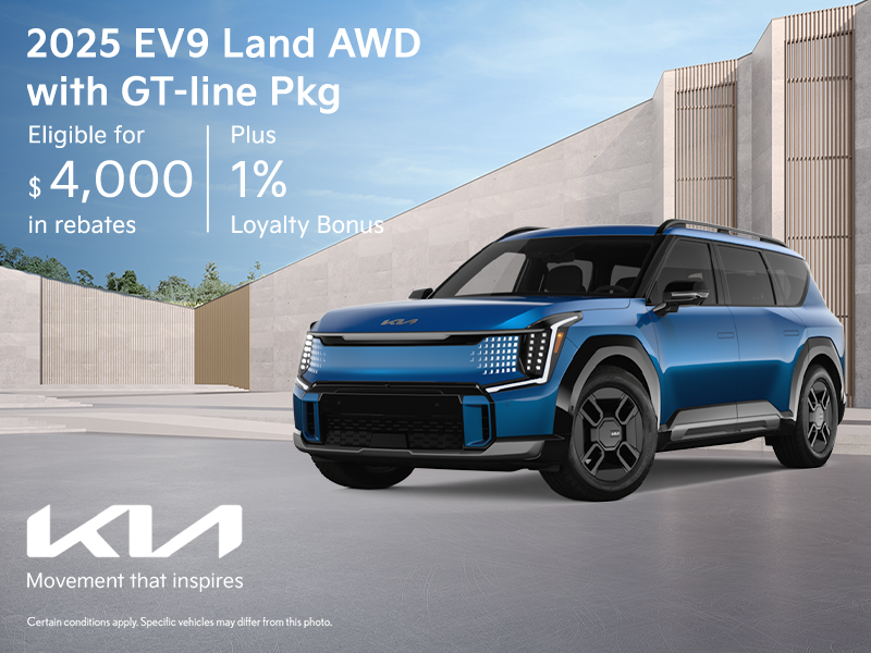 Get the 2025 Kia EV9