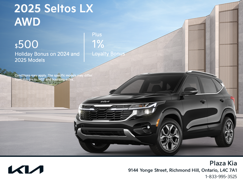 Get the 2025 Kia Seltos!