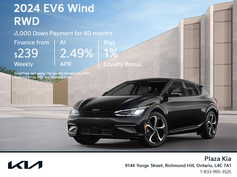 Get the 2024 Kia EV6!