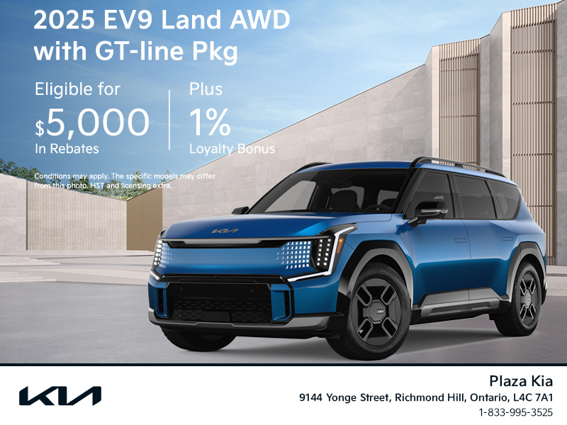 Get the 2025 Kia EV9