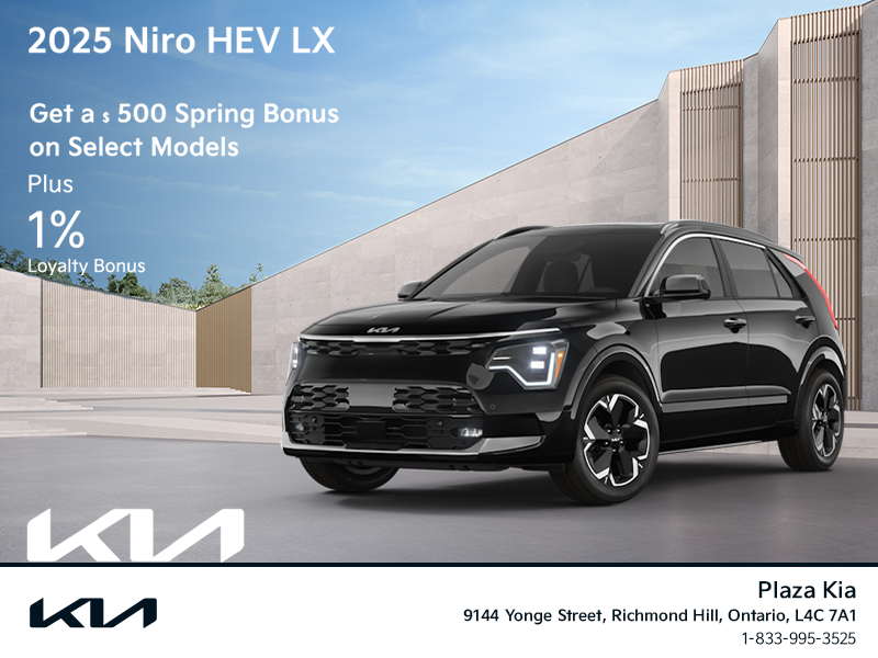 Get the 2025 Kia Niro!