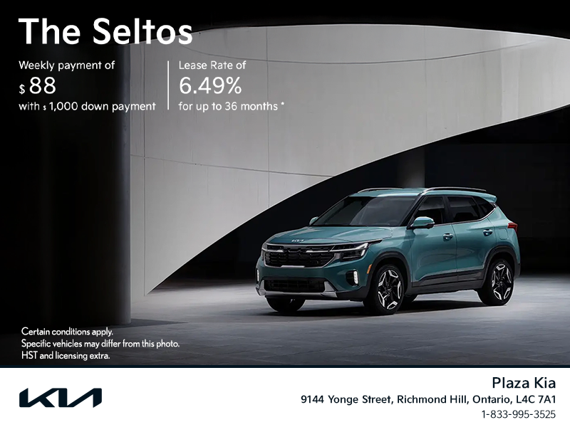 Get the 2026 Kia Seltos!