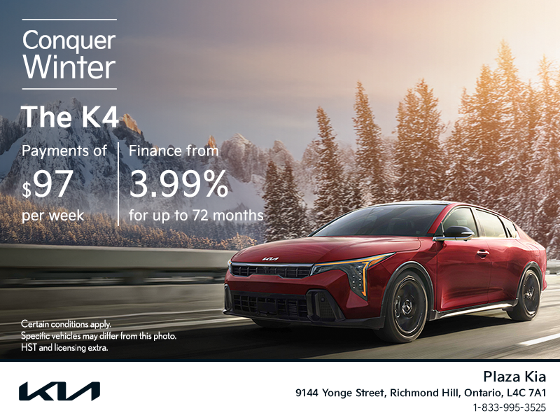Get the 2025 Kia K4 !