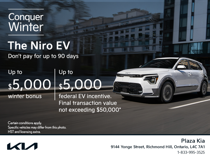 Get the 2026 Kia Niro EV!