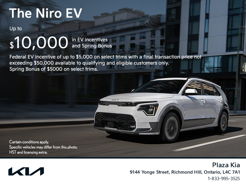 Get the 2026 Kia Niro EV!