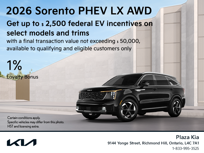 Get the 2026 Kia Sorento!