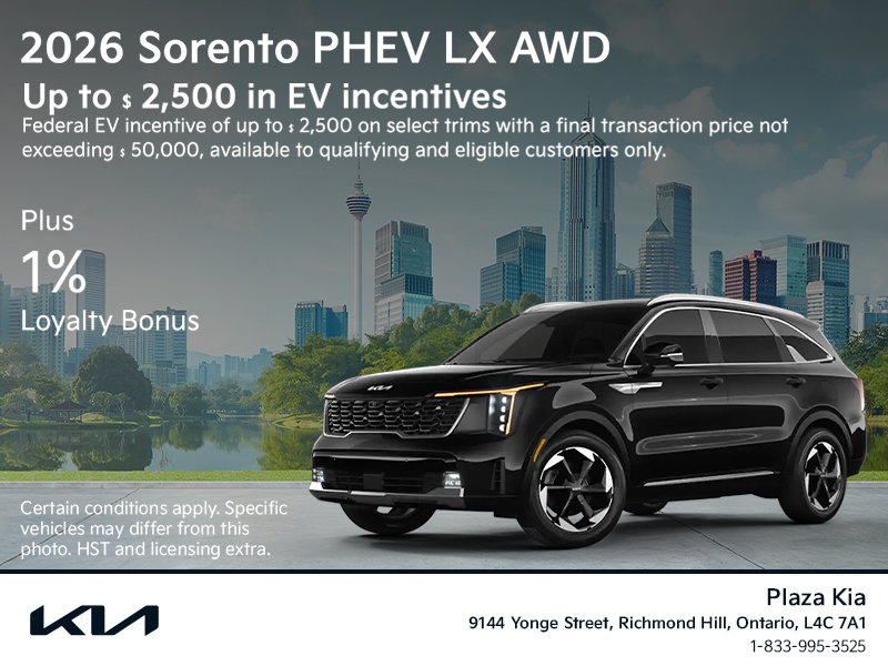 Get the 2026 Kia Sorento!
