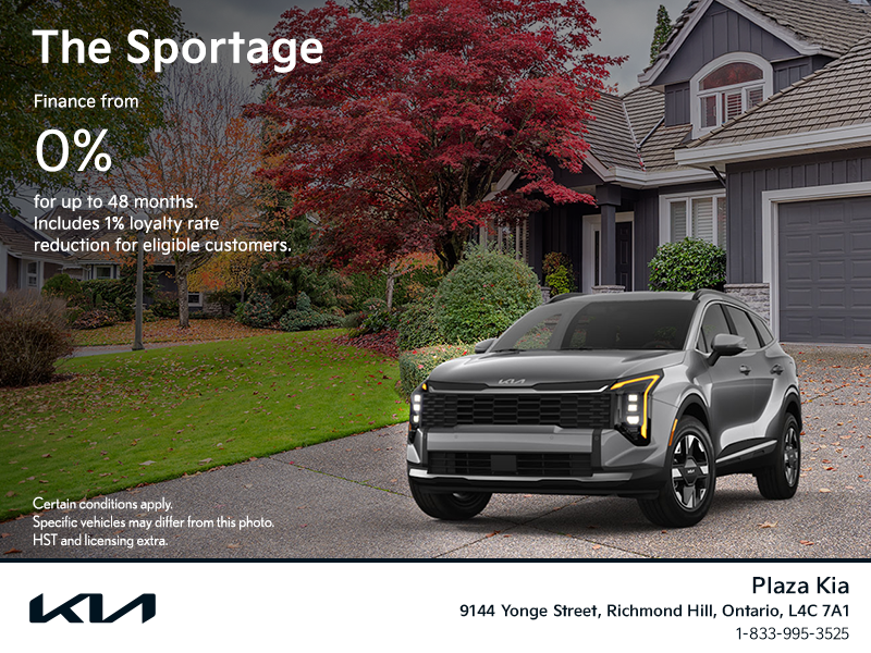Get the 2026 Kia Sportage!