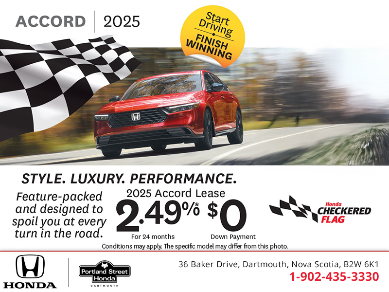 Get the 2025 Honda Accord!