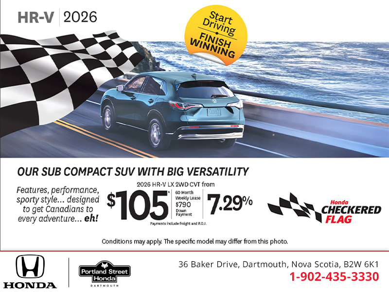 Get the 2026 Honda HR-V!