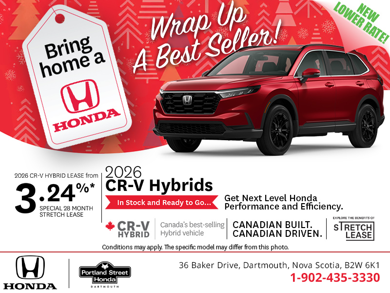 Get the 2026 Honda CR-V hybrid!