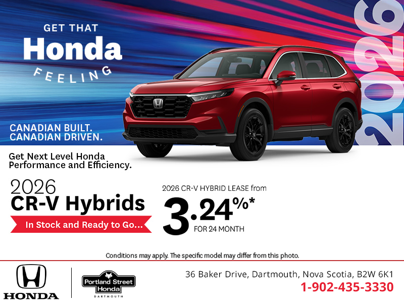 Get the 2026 Honda CR-V hybrid!