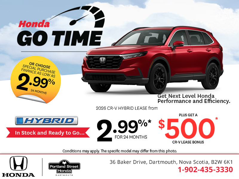 Get the 2026 Honda CR-V hybrid!