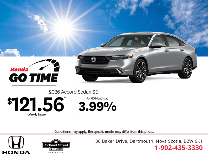 Get the 2026 Honda Accord!