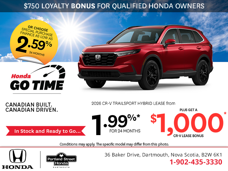 Get the 2026 Honda CR-V Hybrid!