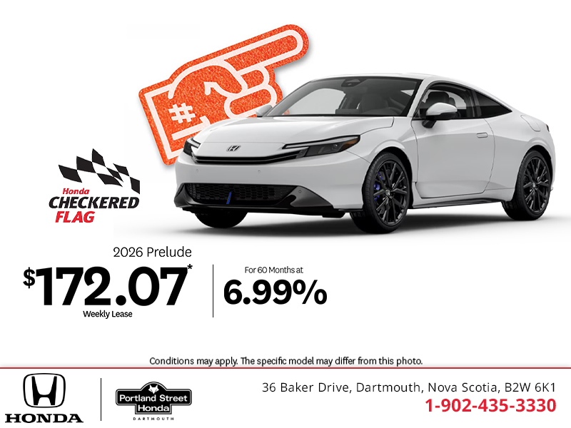 Get the 2026 Honda Prelude!