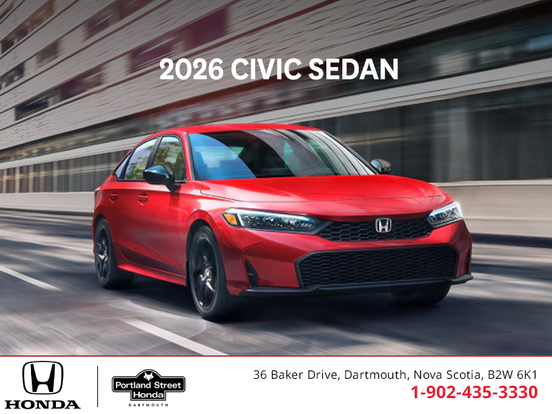 Get the 2026 Honda Civic!