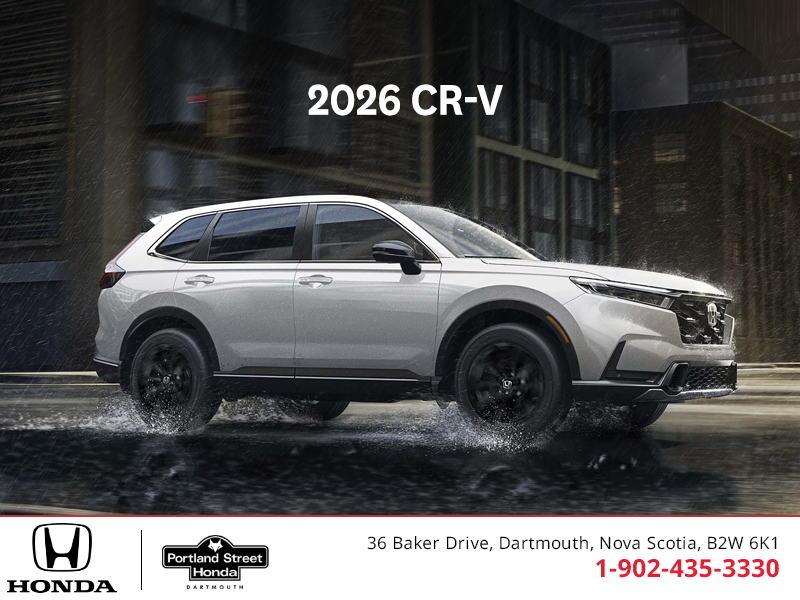 Get the 2026 Honda CR-V!