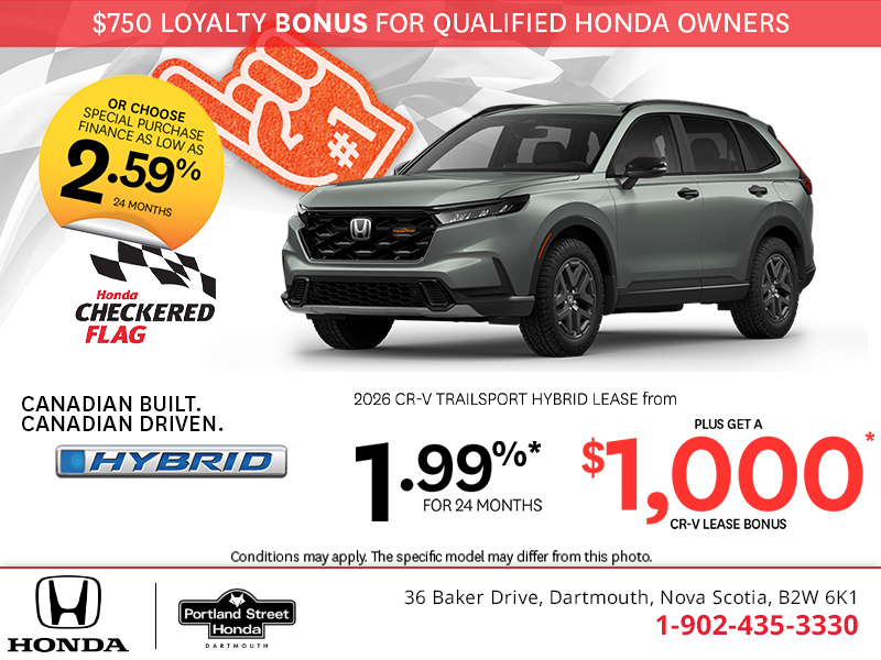 Get the 2026 Honda CR-V Hybrid!