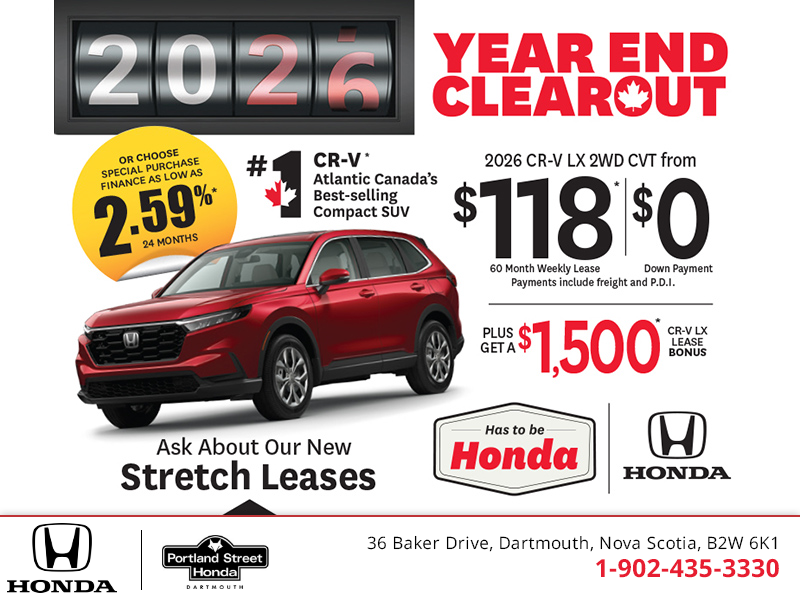 Get the 2026 Honda CR-V!