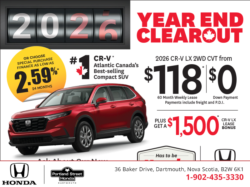 Get the 2026 Honda CR-V!