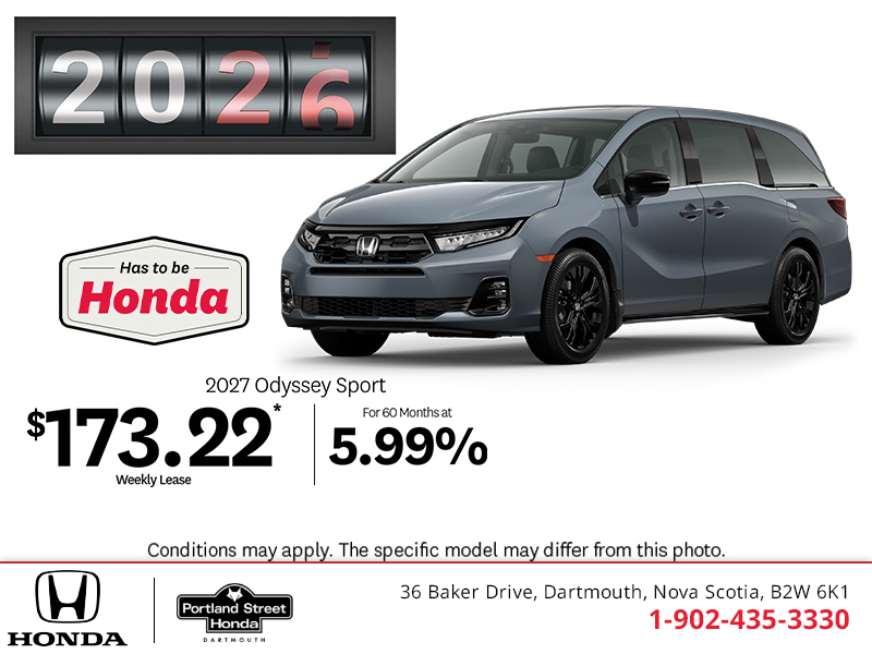 2027 Honda Odyssey