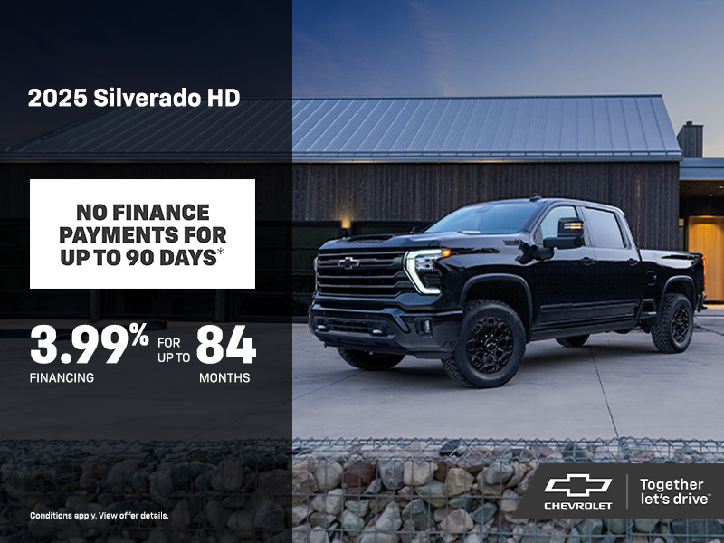 The 2025 Chevrolet Silverado HD