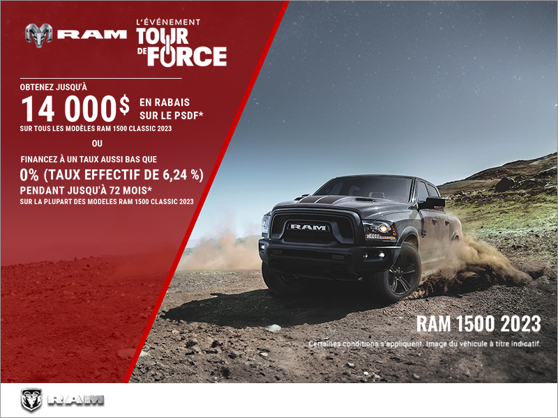 L'événement mensuel RAM