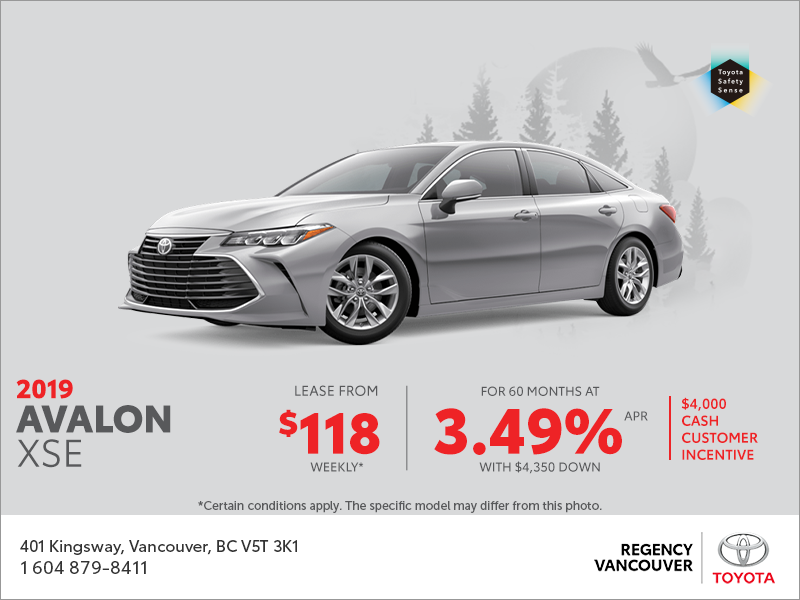 2019 Toyota Avalon