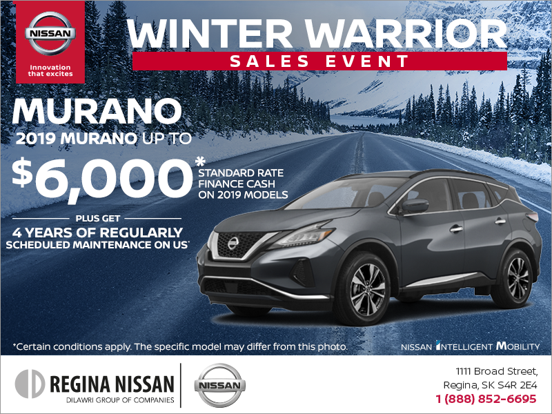 Get the 2019 Murano today!