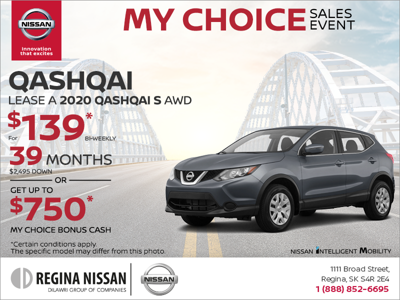 Get the 2020 Qashqai Today!