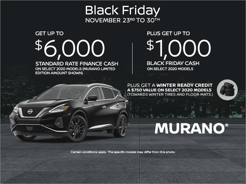 Get the 2020 Murano today!