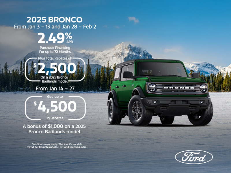 2025 Ford Bronco