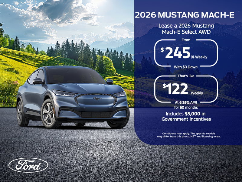 2026 Ford Mustang Mach-E