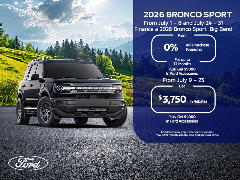2026 Ford Bronco Sport