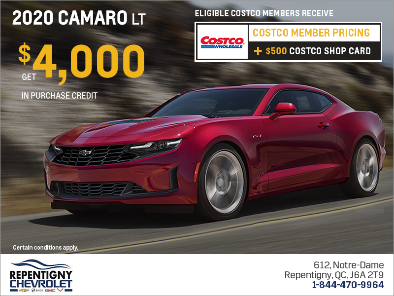 Get the 2020 Chevrolet Camaro