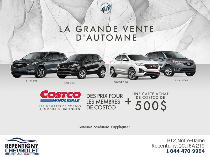 La grande vente d'automne