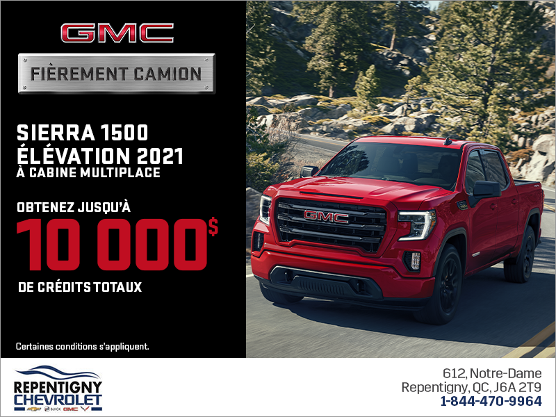 Le GMC Sierra 2021