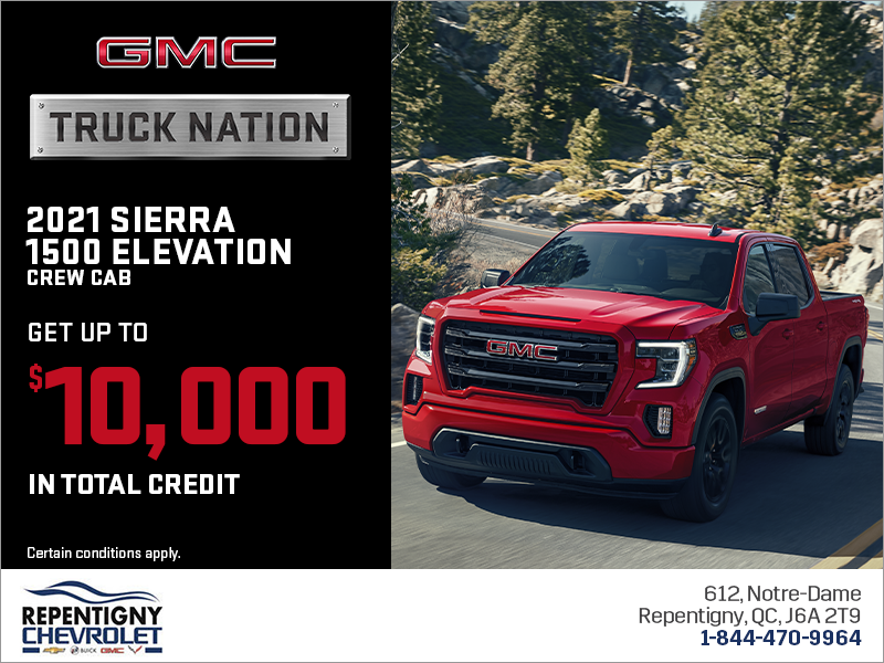 The 2021 GMC Sierra