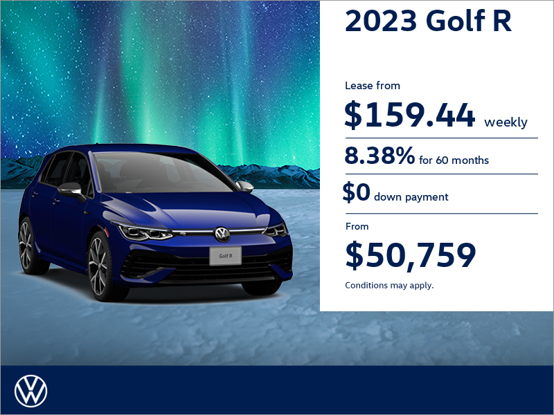 Get the 2023 Golf R Drummondville Volkswagen